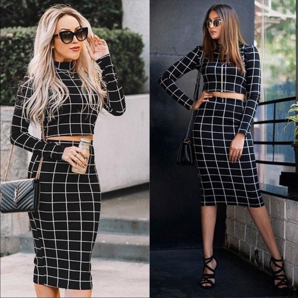 ✨LAST 1✨Chic Classy Skirt Set✨✨ - Picture 3 of 4